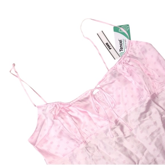 Victoria’s Secret PINK Babydoll Mini Slip Dress Pink Size L NWT - Picture 9 of 10